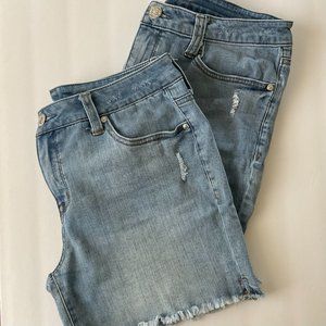 SEVEN 7 Women's Weekend Shorts 2 Pair Size 6 EUC